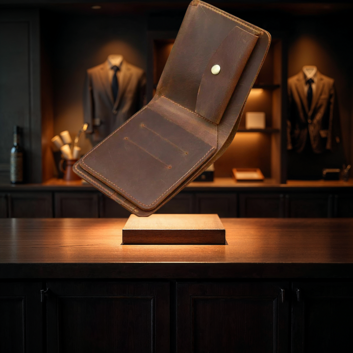 The Langford Slim Leather Wallet