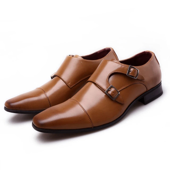 Dress Shoes for Men Black Square Toe Men Party Wedding Shoes Luxury High Quality Business Casual Men Shoes Elegant Oxfords 39-48