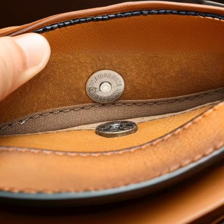 The Marlowe 45 Leather Weekender